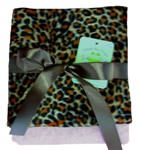 Cheetah Burpcloth Set of 2