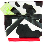 Cow Burpcloth Set of 2