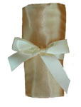 Cafe Au Lait Satin Burpcloth