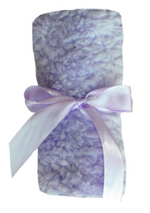 Grape Sherbert Chenille Burpcloth