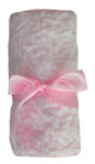 Bubblegum Pink Chenille Burpcloth