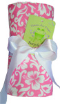 Pink Hibiscus Burpcloth