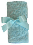 Cotton Candy Blue Chenille Burpcloth