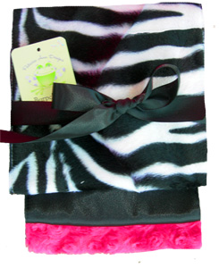 Zebra Burpcloth Set of 3