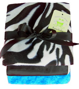 Zebra Burpcloth Set of 3