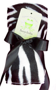 Zebra Burpcloth