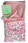 Pink Hibiscus Changing Mat