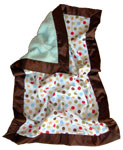 Cocoa Sky Dot Indulgence Blanket