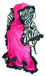 Zebra Indulgence Blanket