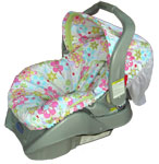 Star Flower Burst Infant Carseat Cover