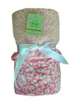 Pink Hibiscus Oversized Blanket
