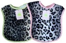 Snow Leopard Reversible Bib