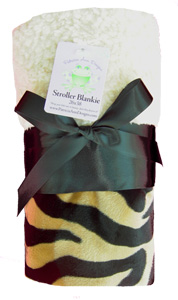 Tiger Stroller Blanket