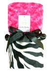 Zebra Stroller Blanket