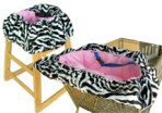 Zebra Shopping Cart Cover