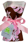 Pink & Chocolate Hibiscus Travel Silkie