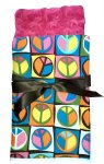 Peace Out Burpcloth Set of 2