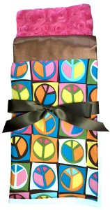 Peace Out Burpcloth Set of 3