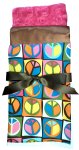 Peace Out Burpcloth Set of 3
