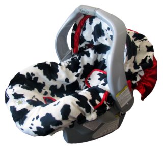 Cow Infant Carseat Cover