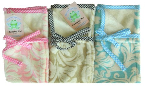 Minky Fleur Changing Mat