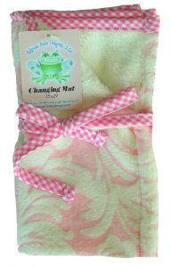 Minky Fleur Changing Mat