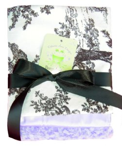 Minky Paradise Toile Burpcloth Set of 3