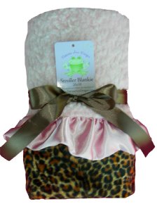 Cheetah Stroller Blanket