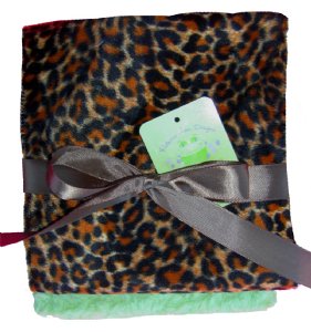 Cheetah Burpcloth Set of 2