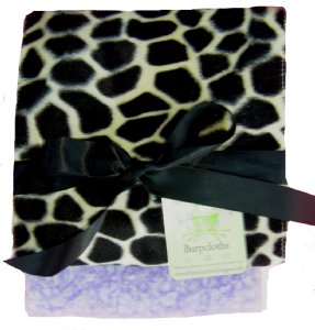Giraffe Burpcloth Set of 2