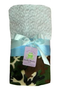 Camo Stroller Blanket