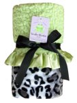 Snow Leopard Stroller Blanket