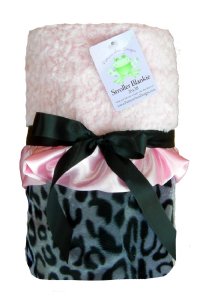 Snow Leopard Stroller Blanket