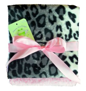 Snow Leopard Burpcloth Set of 2