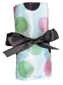 Satin Dot Burpcloth