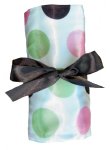 Satin Dot Burpcloth
