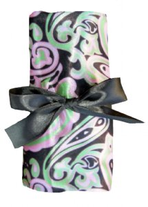 Satin Paisley Burpcloth