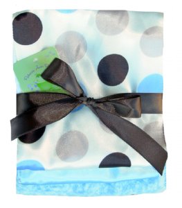 Satin Dot Burpcloth Set of 3