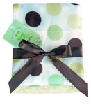 Satin Dot Burpcloth Set of 2