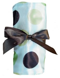 Satin Dot Burpcloth
