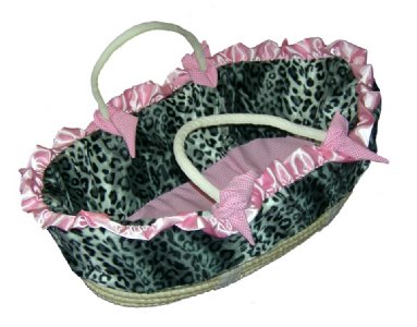Snow Leopard Moses Basket