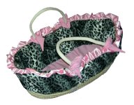 Snow Leopard Moses Basket
