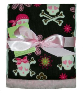 Sweet Skull Burpcloth Set of 2