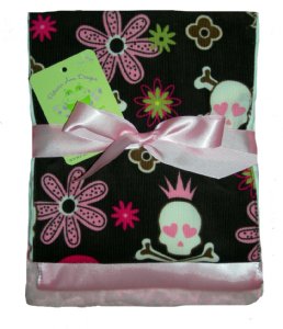 Sweet Skull Burpcloth Set of 3