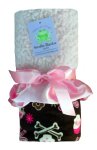 Sweet Skull Stroller Blanket
