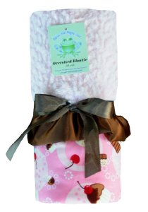 Cherry Cupcake Oversized Blanket