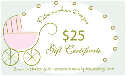 $25.00 Gift Certificate