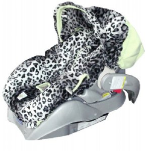 Snow Leopard Infant Carseat Cover