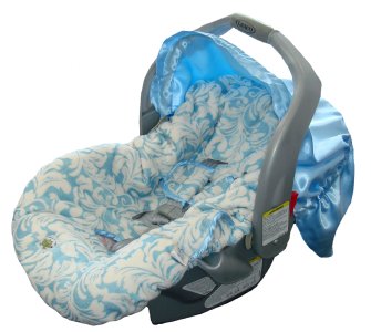 Minky Fleur Infant Carseat Cover