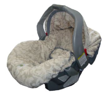 Minky Fleur Infant Carseat Cover